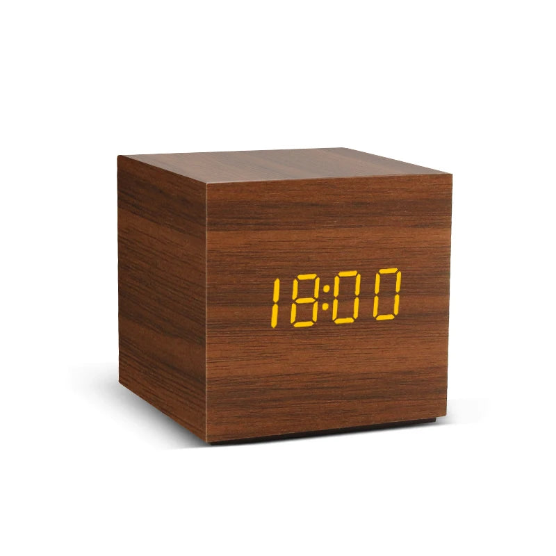 Voice-controlled alarm clock, Digital alarm clock with voice commands, Smart alarm clock with voice control, Hands-free alarm clock, Best voice-activated alarm clock, voice commands, internet connection.