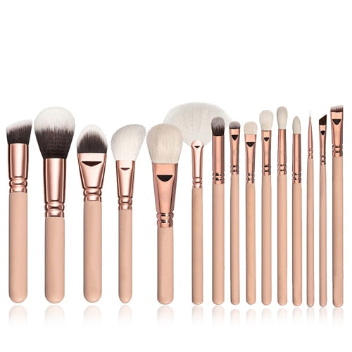 Makeup brushes set, Professional makeup brushes, Best makeup brush set, Essential makeup brushes, Affordable makeup brushes, Foundation brush set, Blush and contour brushes, Eyeshadow brushes set, Powder makeup brushes, Kabuki brush set.