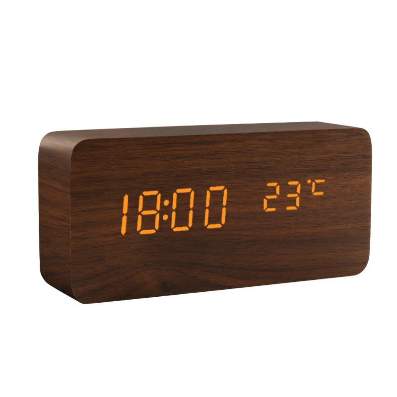 Voice-controlled alarm clock, Digital alarm clock with voice commands, Smart alarm clock with voice control, Hands-free alarm clock, Best voice-activated alarm clock, voice commands, internet connection.