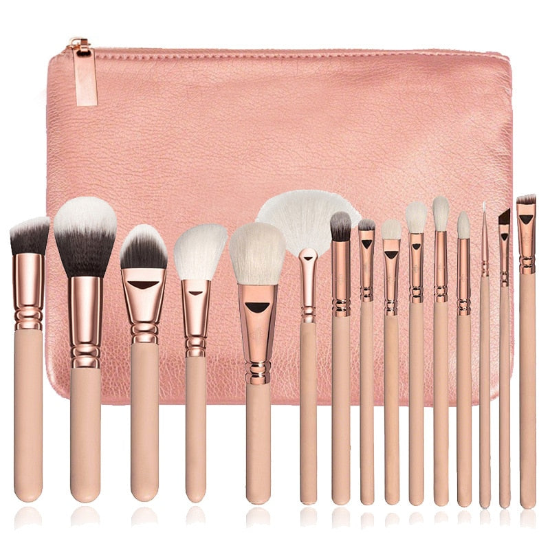 Makeup brushes set, Professional makeup brushes, Best makeup brush set, Essential makeup brushes, Affordable makeup brushes, Foundation brush set, Blush and contour brushes, Eyeshadow brushes set, Powder makeup brushes, Kabuki brush set.