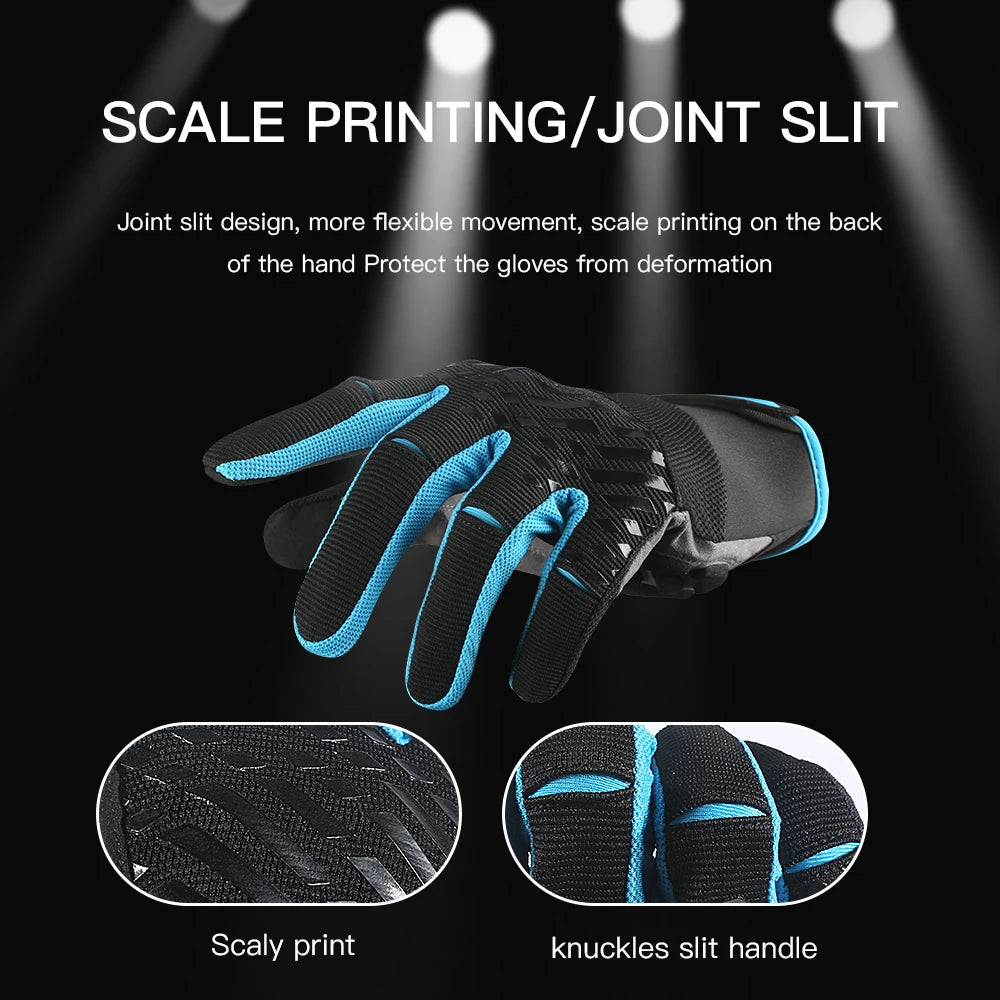 Close-up of touch screen gloves