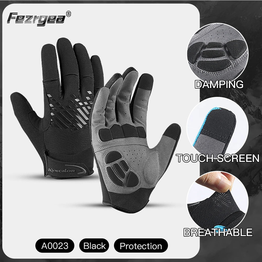 Close-up of touch screen gloves, swiping on a smartphone screen with ease