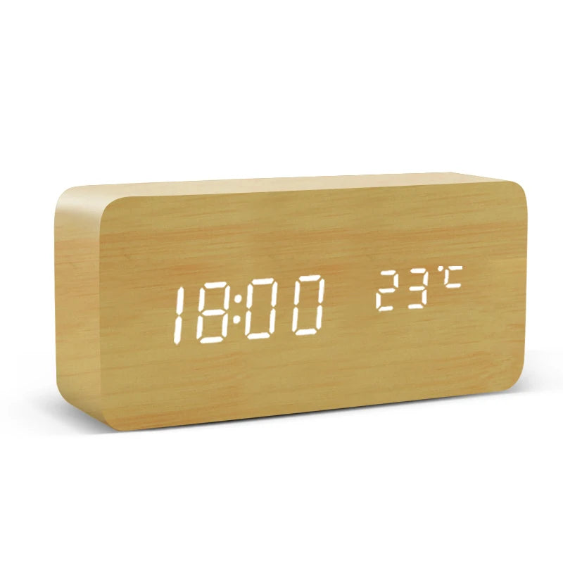 Voice-controlled alarm clock, Digital alarm clock with voice commands, Smart alarm clock with voice control, Hands-free alarm clock, Best voice-activated alarm clock, voice commands, internet connection.