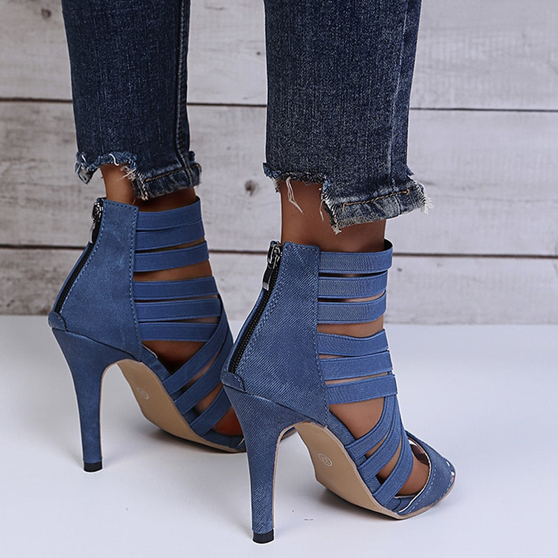 Strappy High Heels