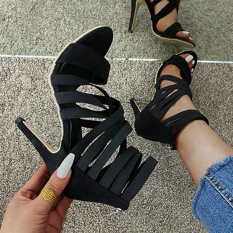 Strappy High Heels