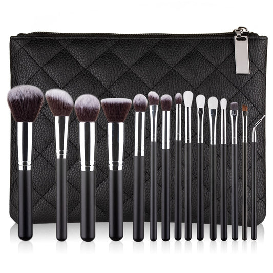 Makeup brushes set, Professional makeup brushes, Best makeup brush set, Essential makeup brushes, Affordable makeup brushes, Foundation brush set, Blush and contour brushes, Eyeshadow brushes set, Powder makeup brushes, Kabuki brush set.